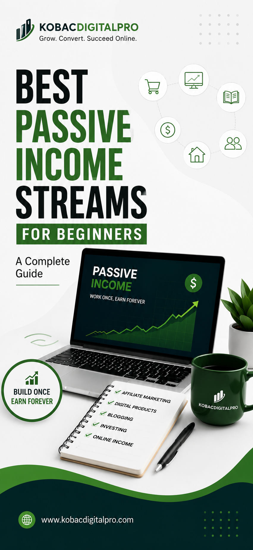 best passive income streams for beginners