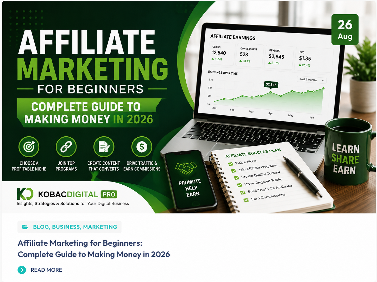 affiliate marketing for beginners