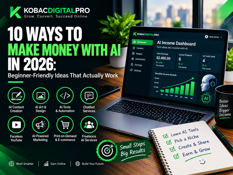 make money with AI in 2026