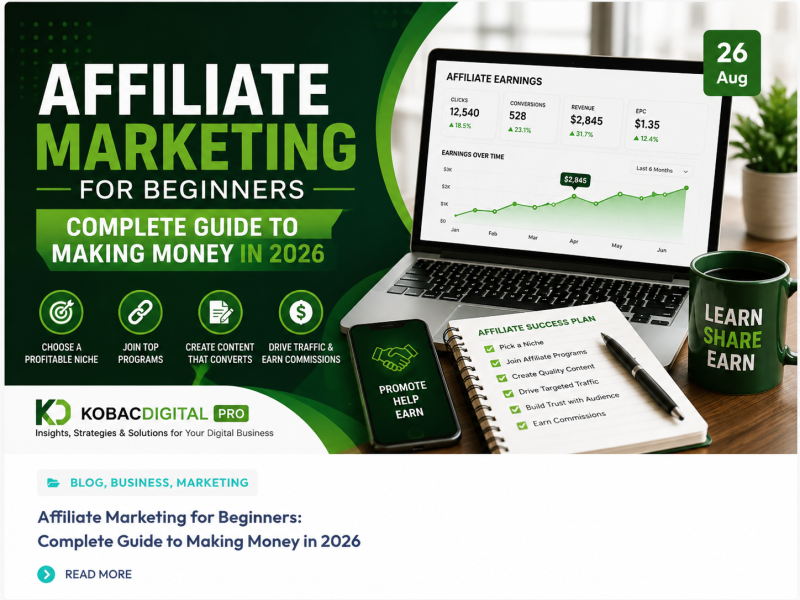 affiliate marketing for beginners