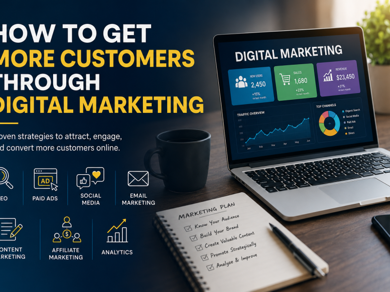 how to get more customers through digital marketing